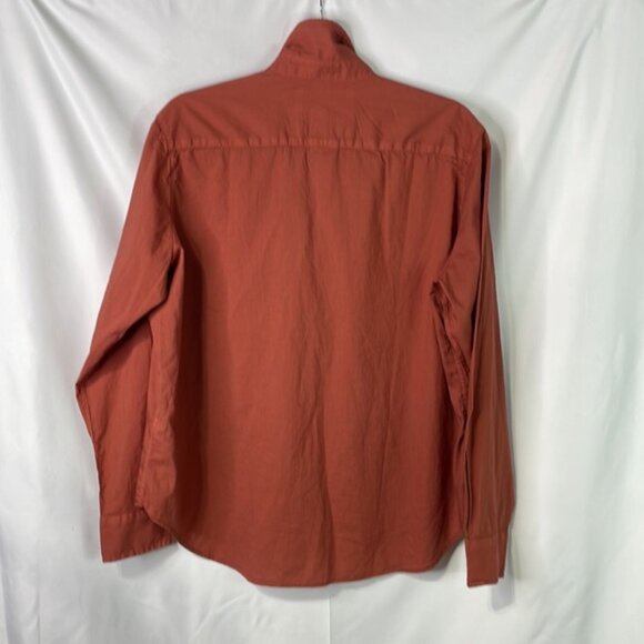 Frank and Eileen terra-cotta cotton Eileen blouse - Picture 3 of 3